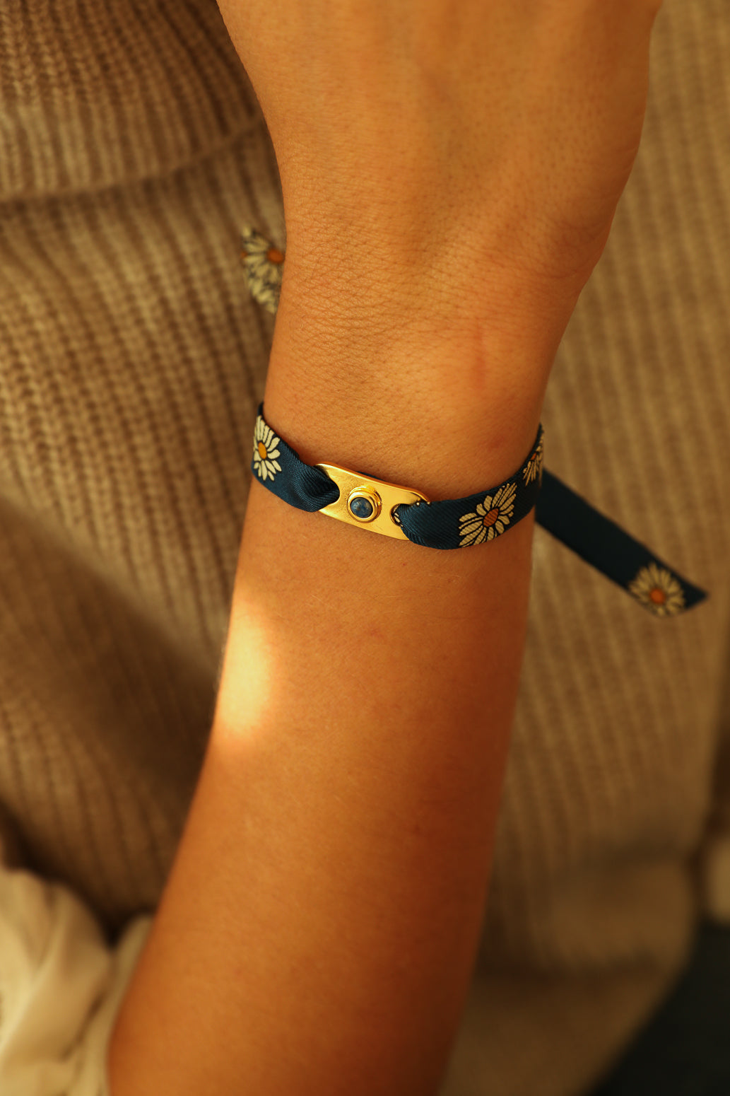 Star Ornament Set + 4cm Ribbon Brown Earth