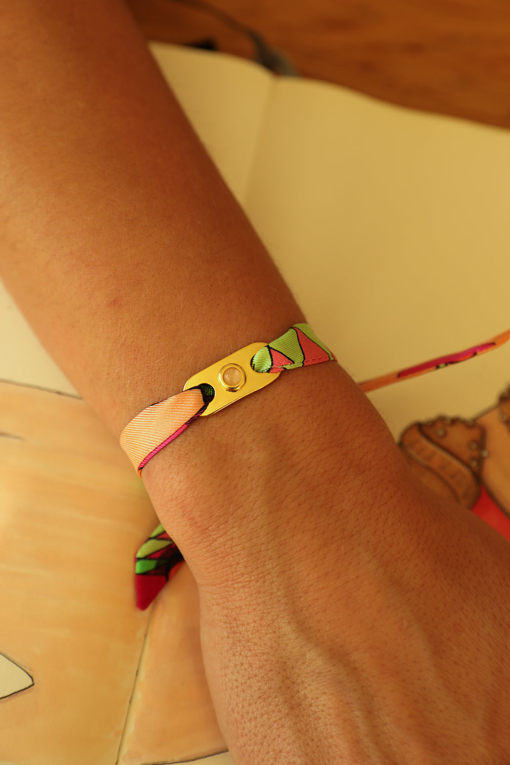 Star Ornament Set + 4cm Ribbon Brown Earth