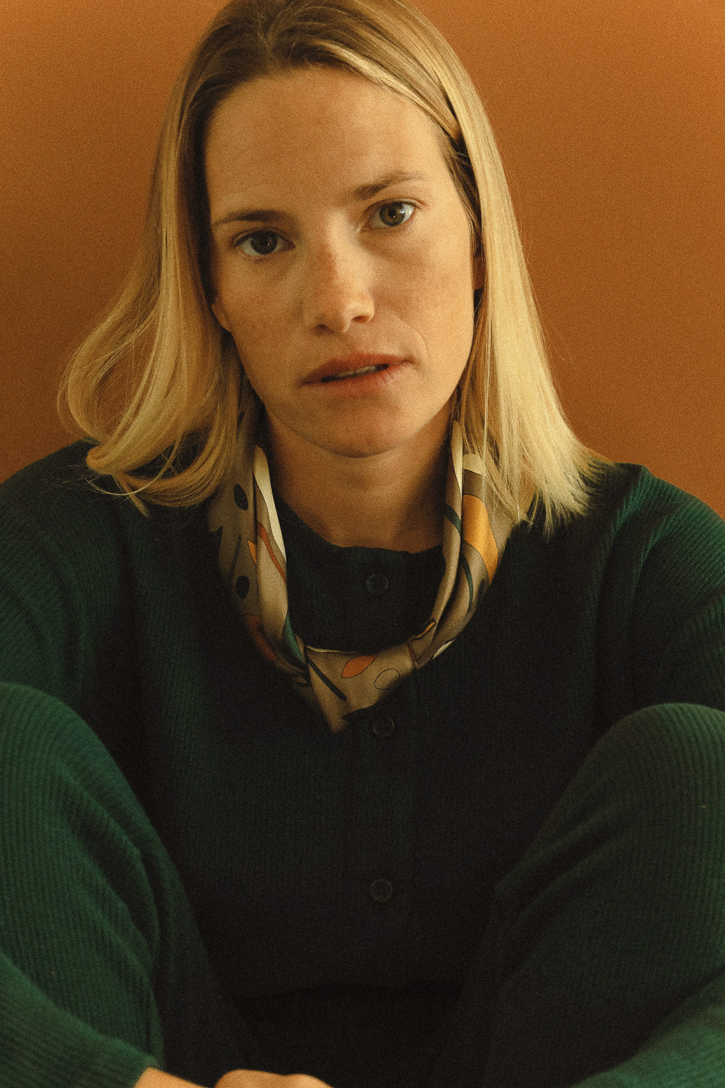 Petit carré 70 cm - Coloriage, taupe