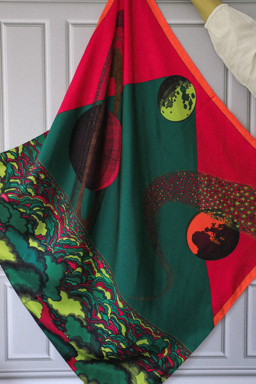 Carré 90 cm - Air, vert