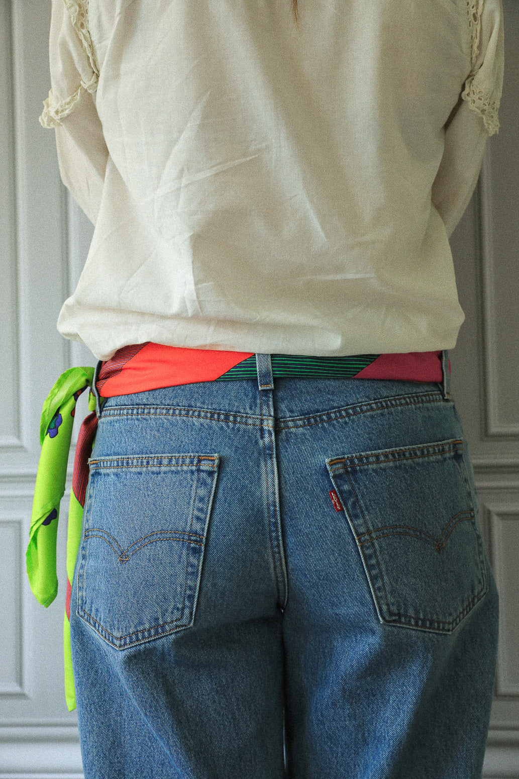 Carré 110 cm Néo-Léo anis flash