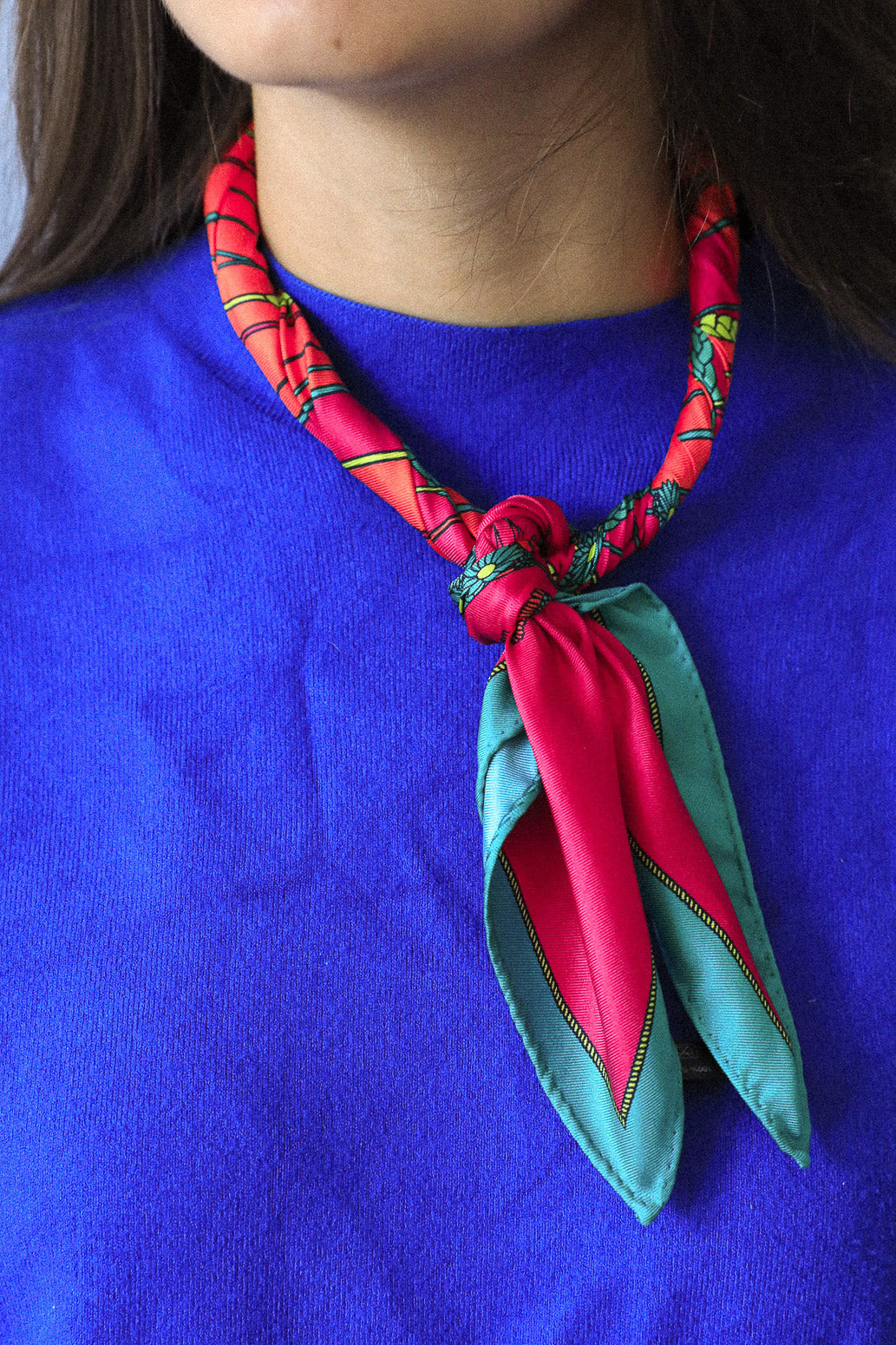 Petit carré 70 cm - June, rose