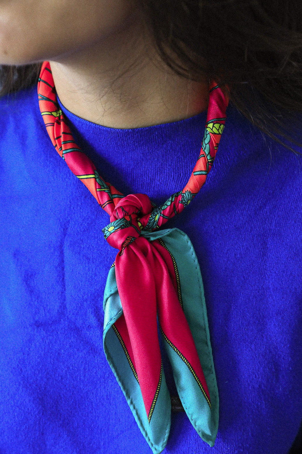 Petit carré 70 cm - June, rose