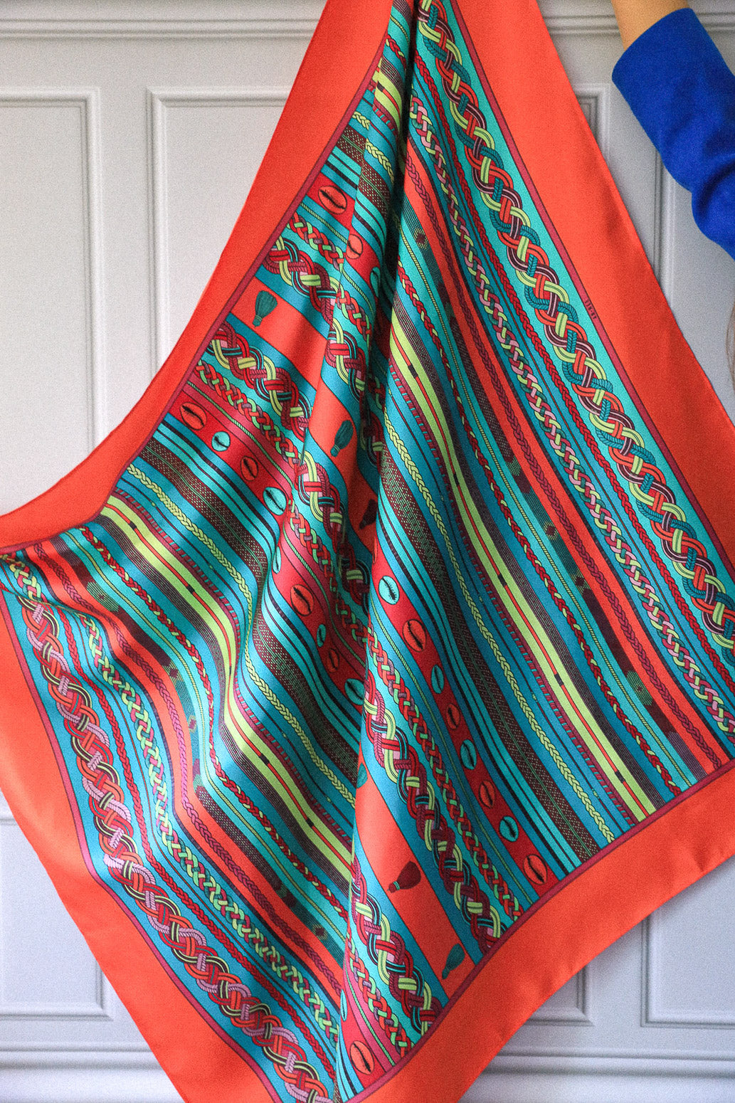 Carré 110 cm Grigri, orange