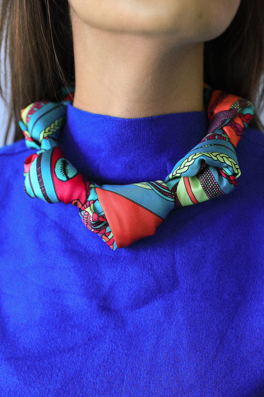 Carré 110 cm Grigri, orange