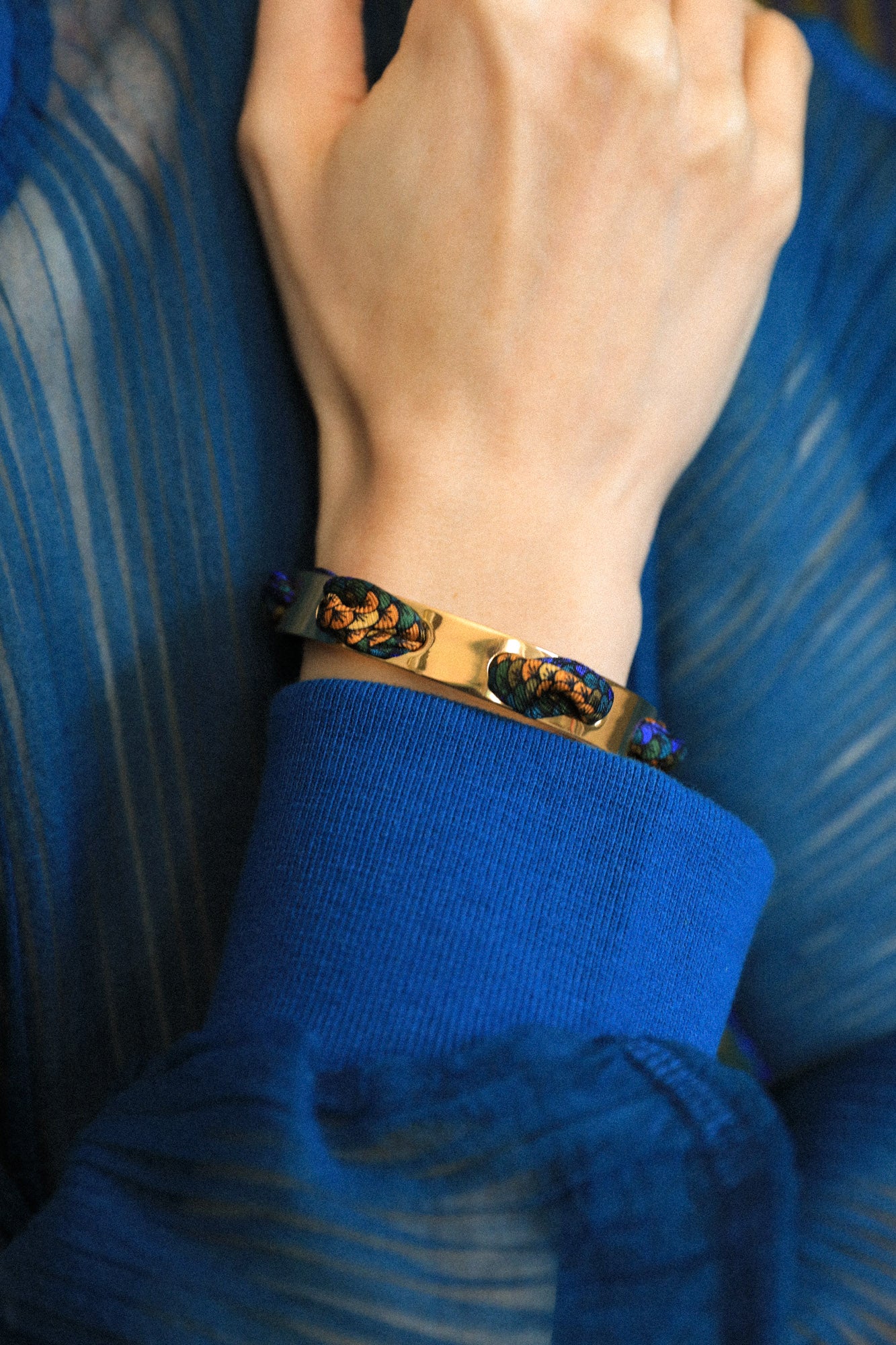 Bracelet Septembre et son ruban Sirène neutre