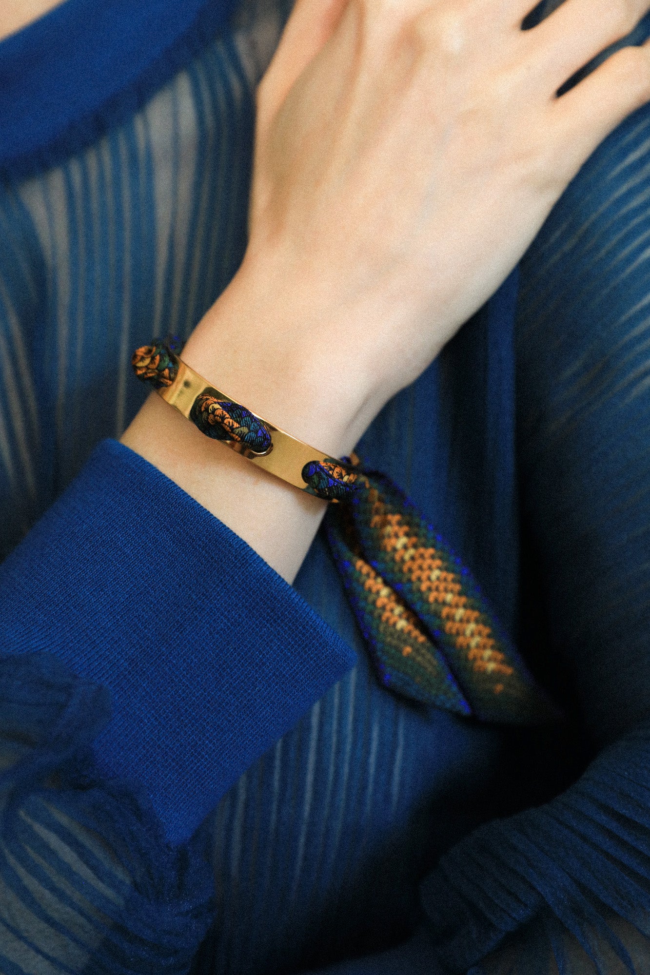 Bracelet Septembre et son ruban Sirène neutre