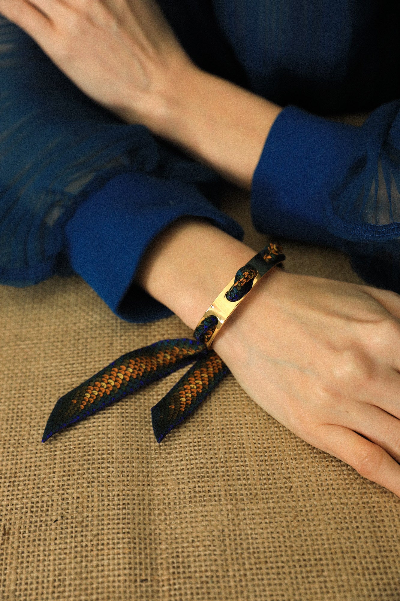 Bracelet Septembre et son ruban Sirène neutre