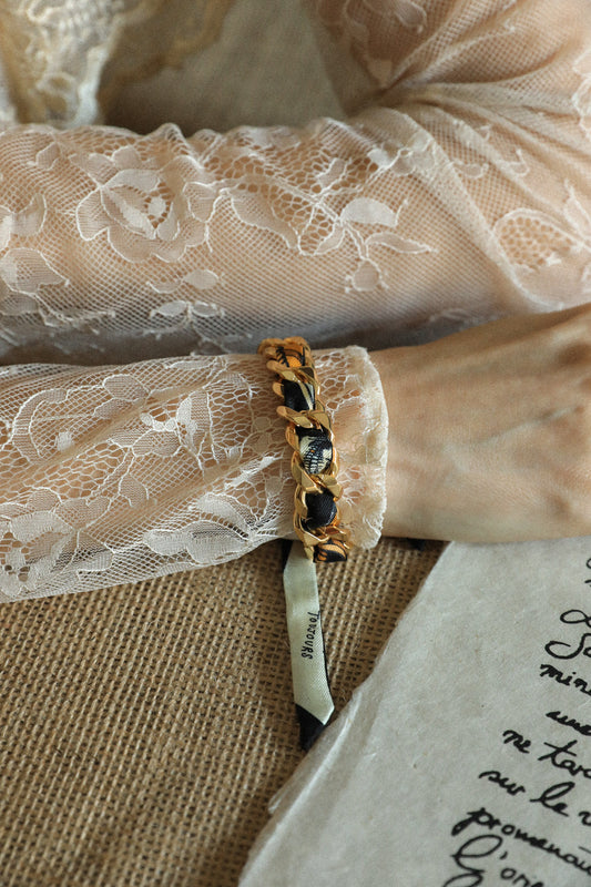 Bracelet Décembre et ruban Pirate neutre