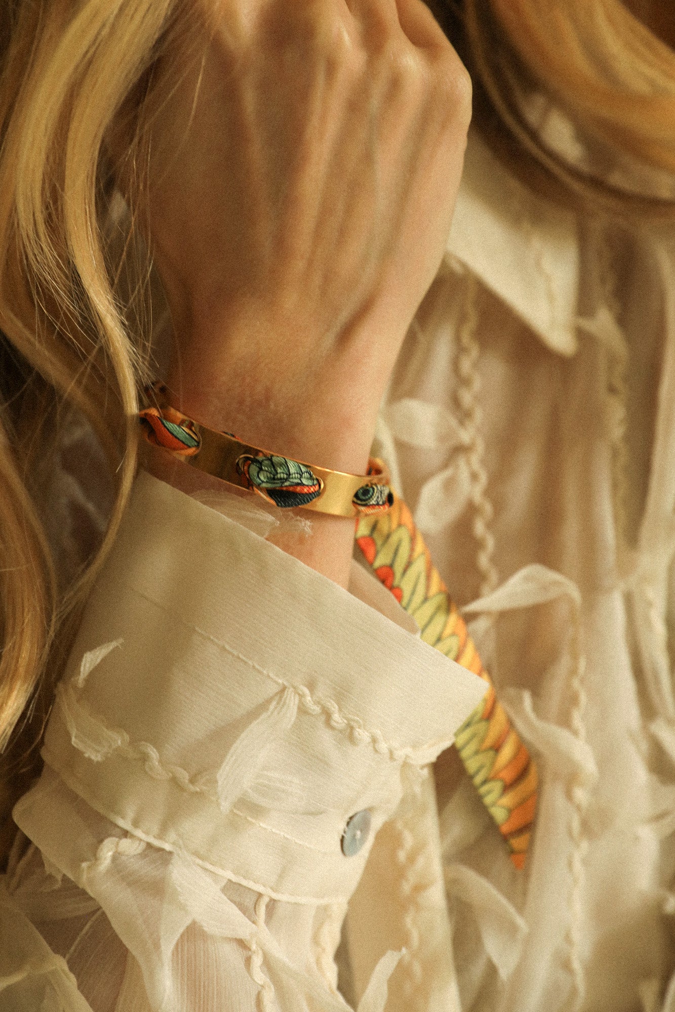 Bracelet Septembre et son ruban Perroquet neutre