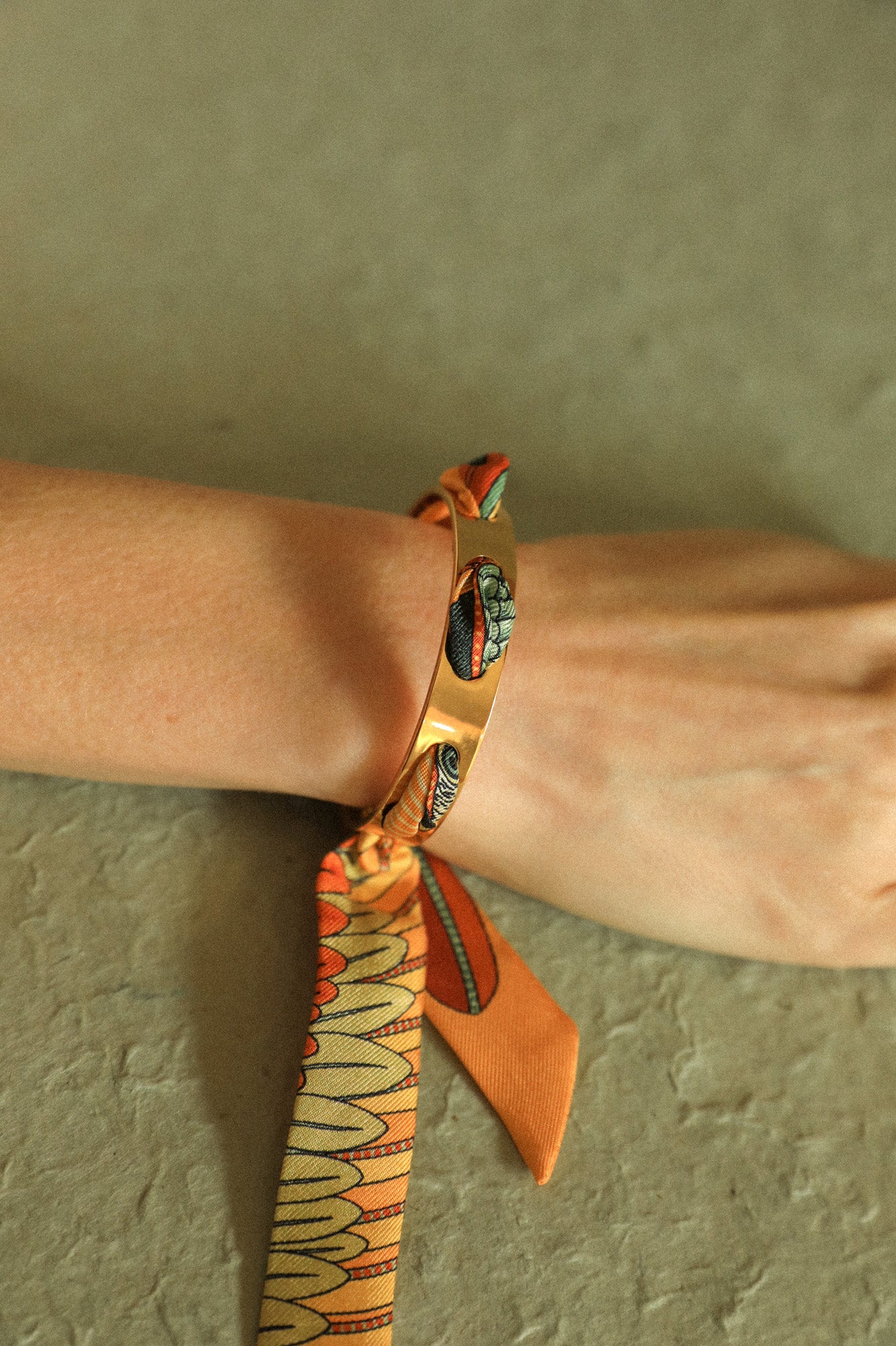 Bracelet Septembre et son ruban Perroquet neutre
