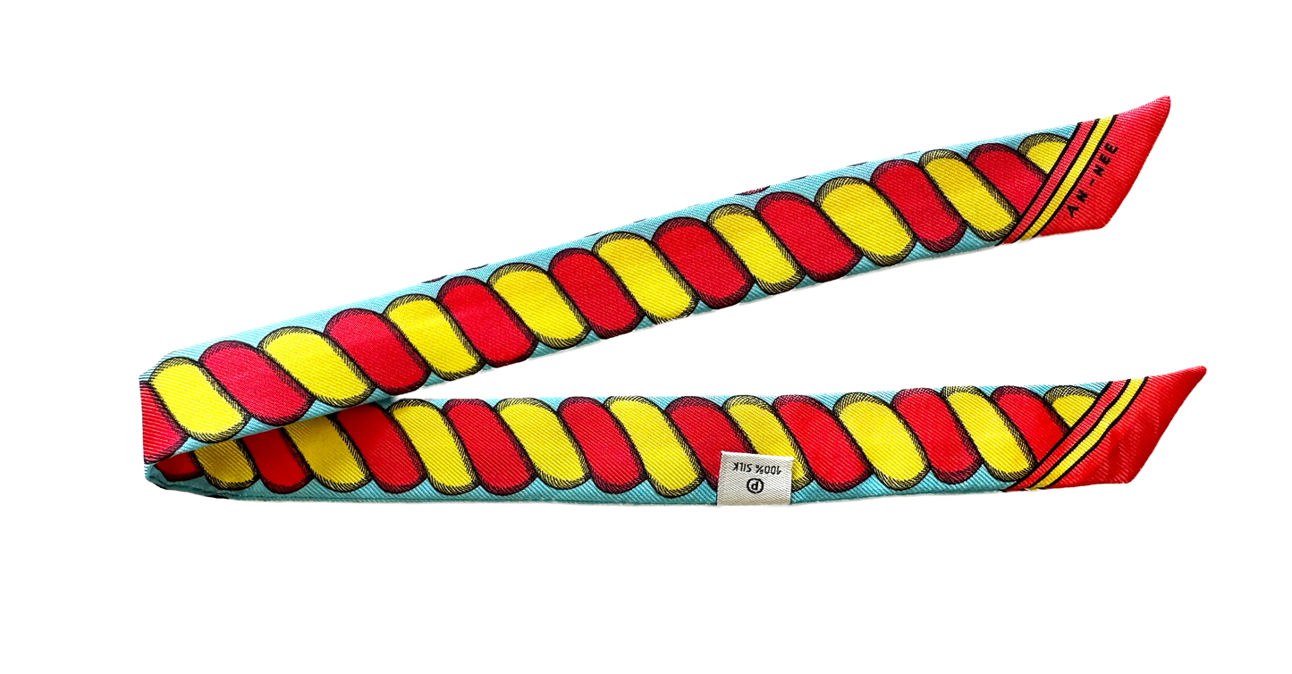 Bracelet en soie 1cm BIM Flashy
