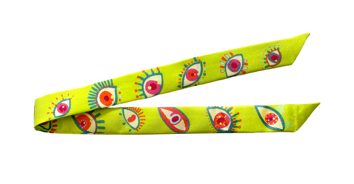 Bracelet en soie 1cm Clairvoyance Flashy