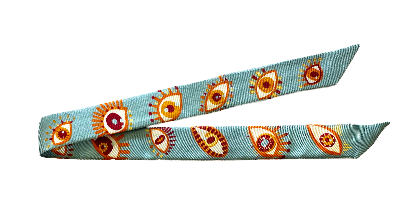 Bracelet en soie 1cm Clairvoyance Neutre