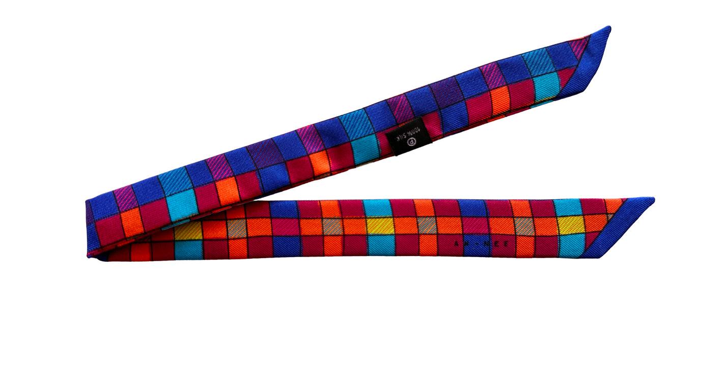 1cm Tarot Silk Ribbon, Navy – An-née