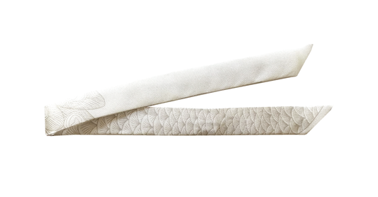 Ruban 2cm - Paon, blanc