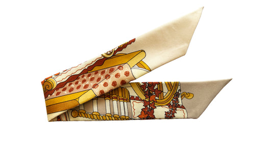 Silk bracelet 4cm Unknown address, snow