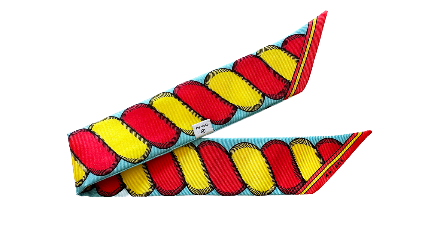 Bracelet en soie 4cm Bim, Flashy