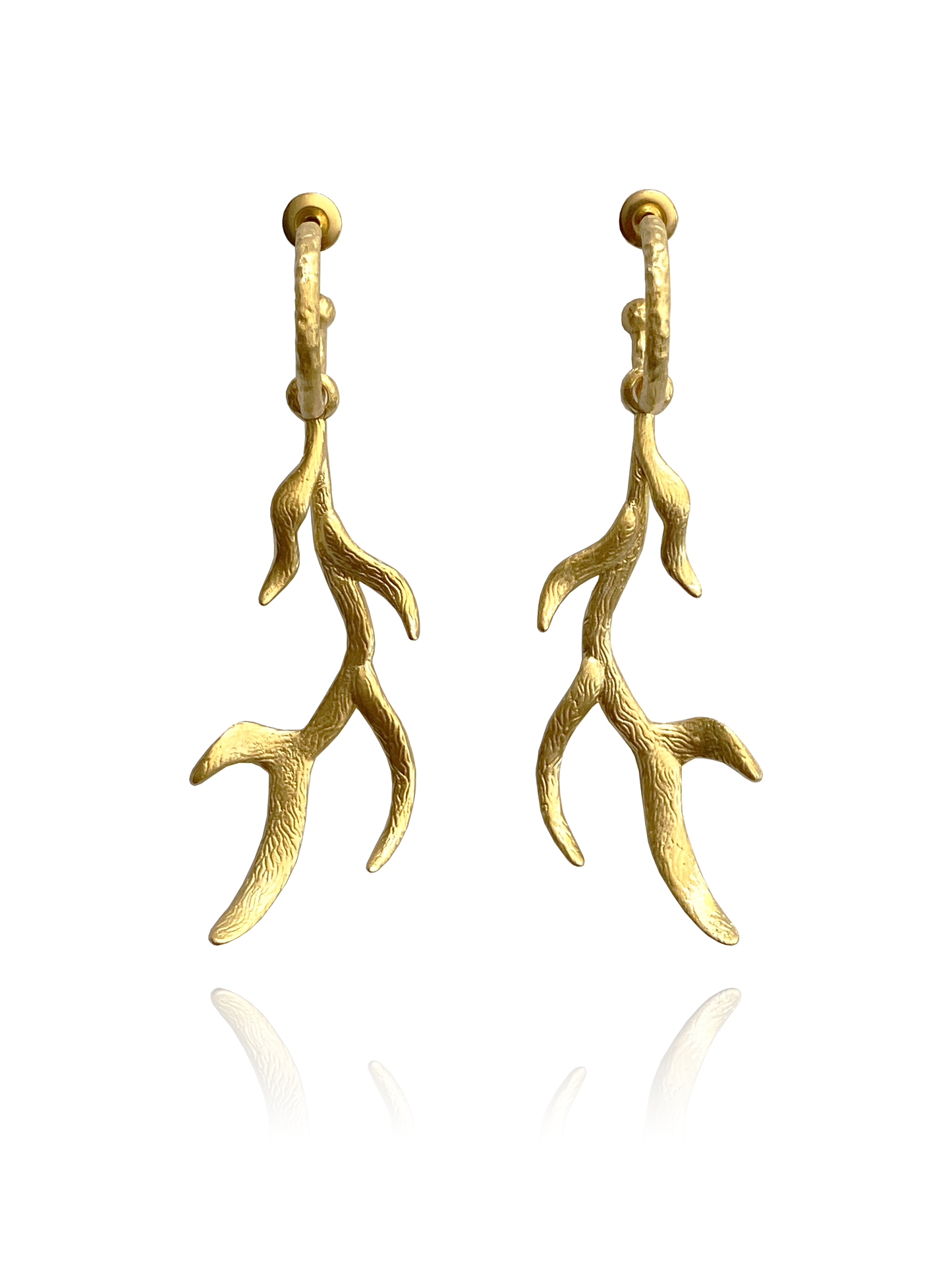 Deer Antler Earrings