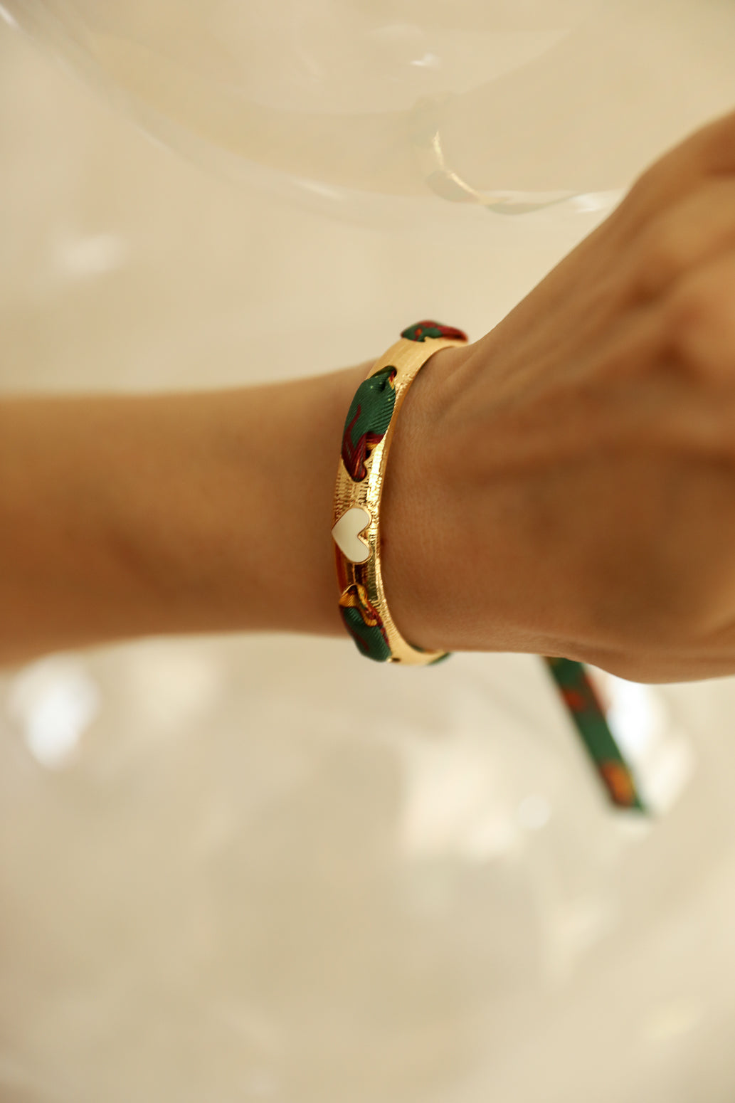 Bracelet Bam, blanc
