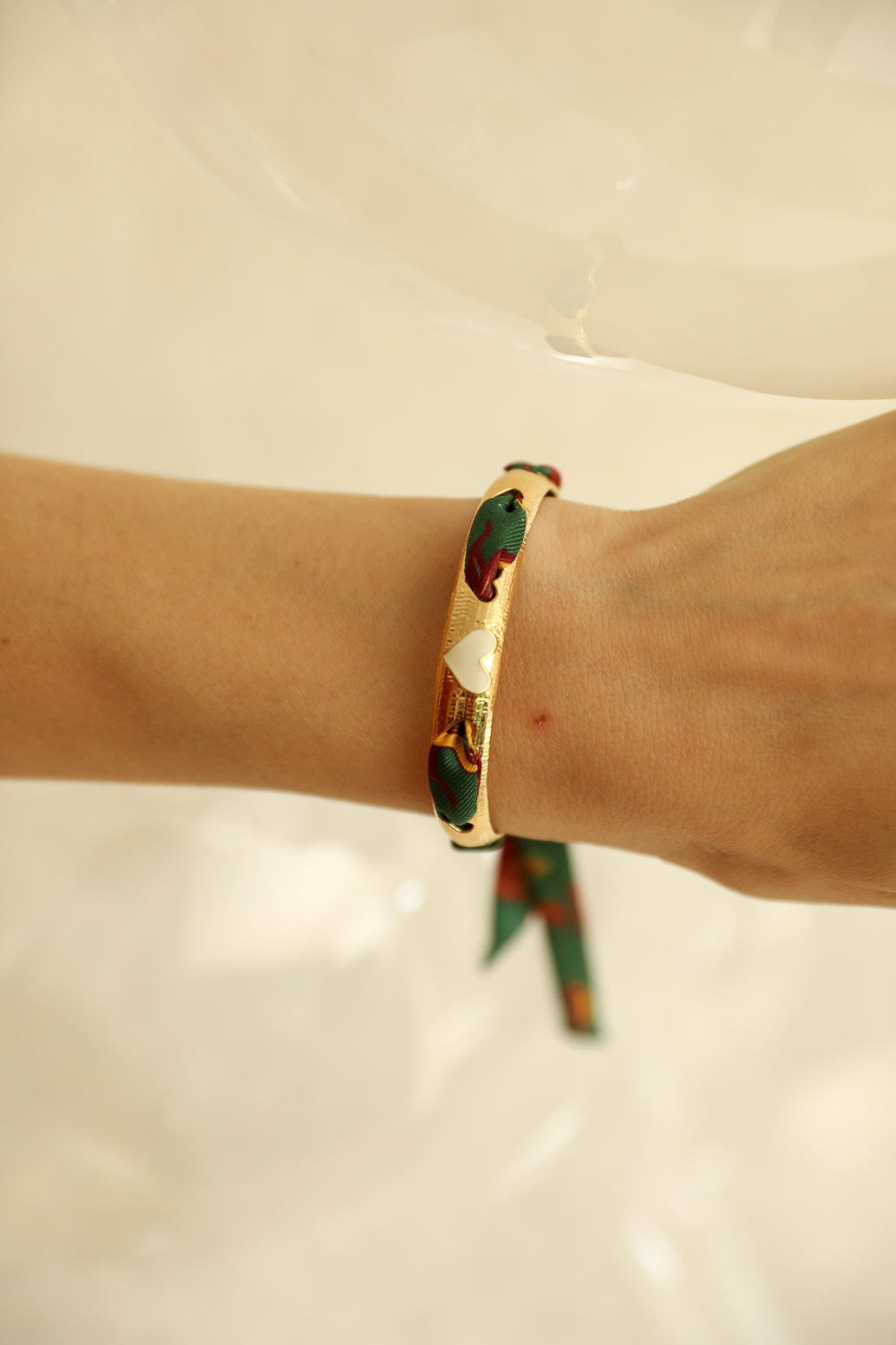 Bracelet Bam, blanc