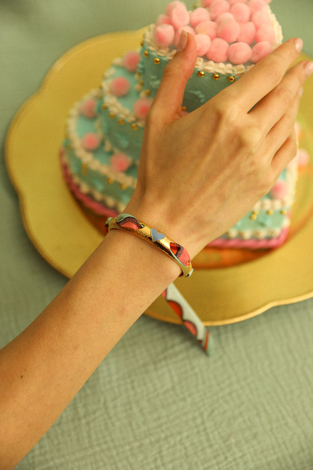 Bracelet Bam, bleu
