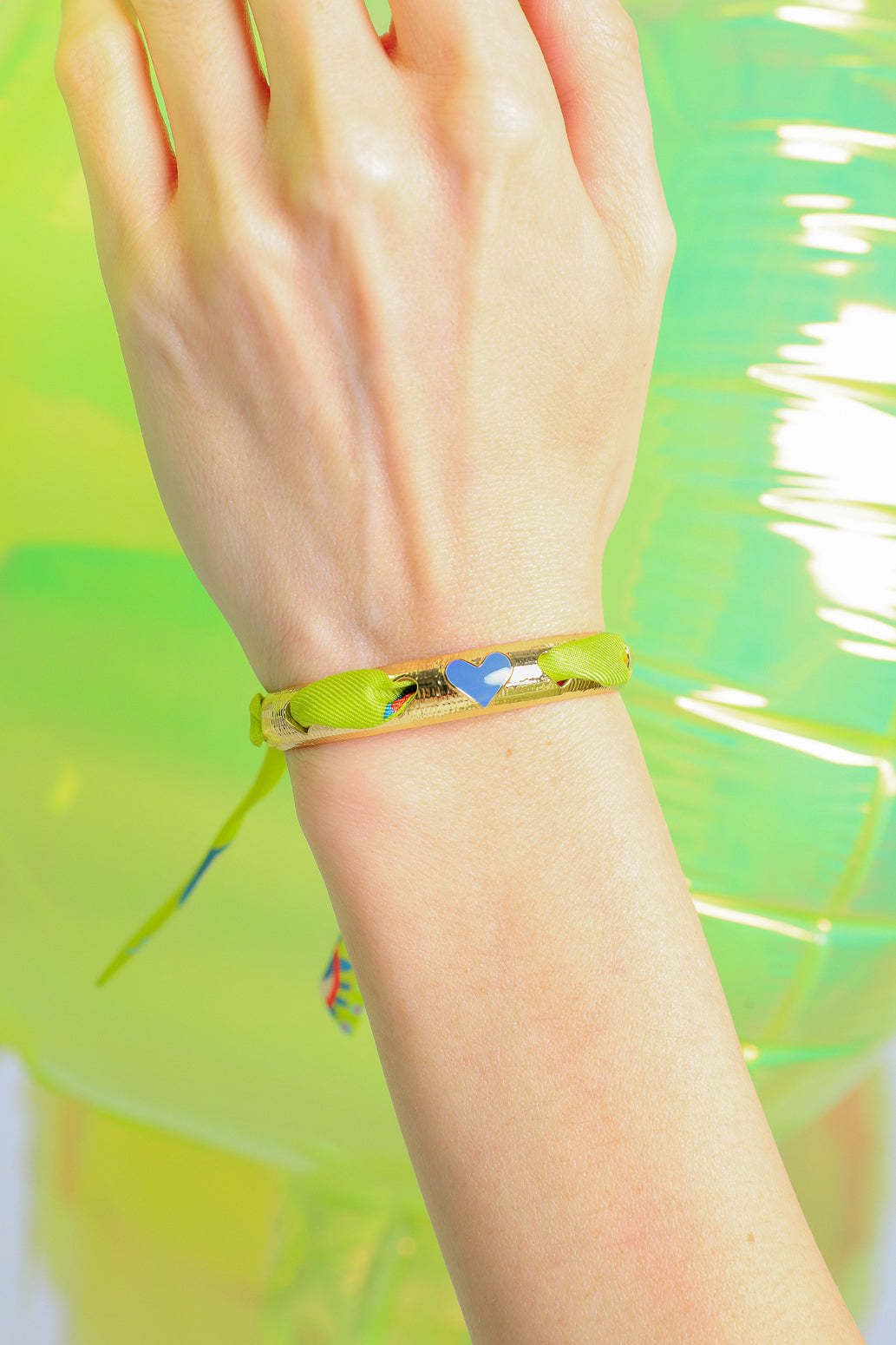 Bracelet en soie 1cm Clairvoyance Flashy