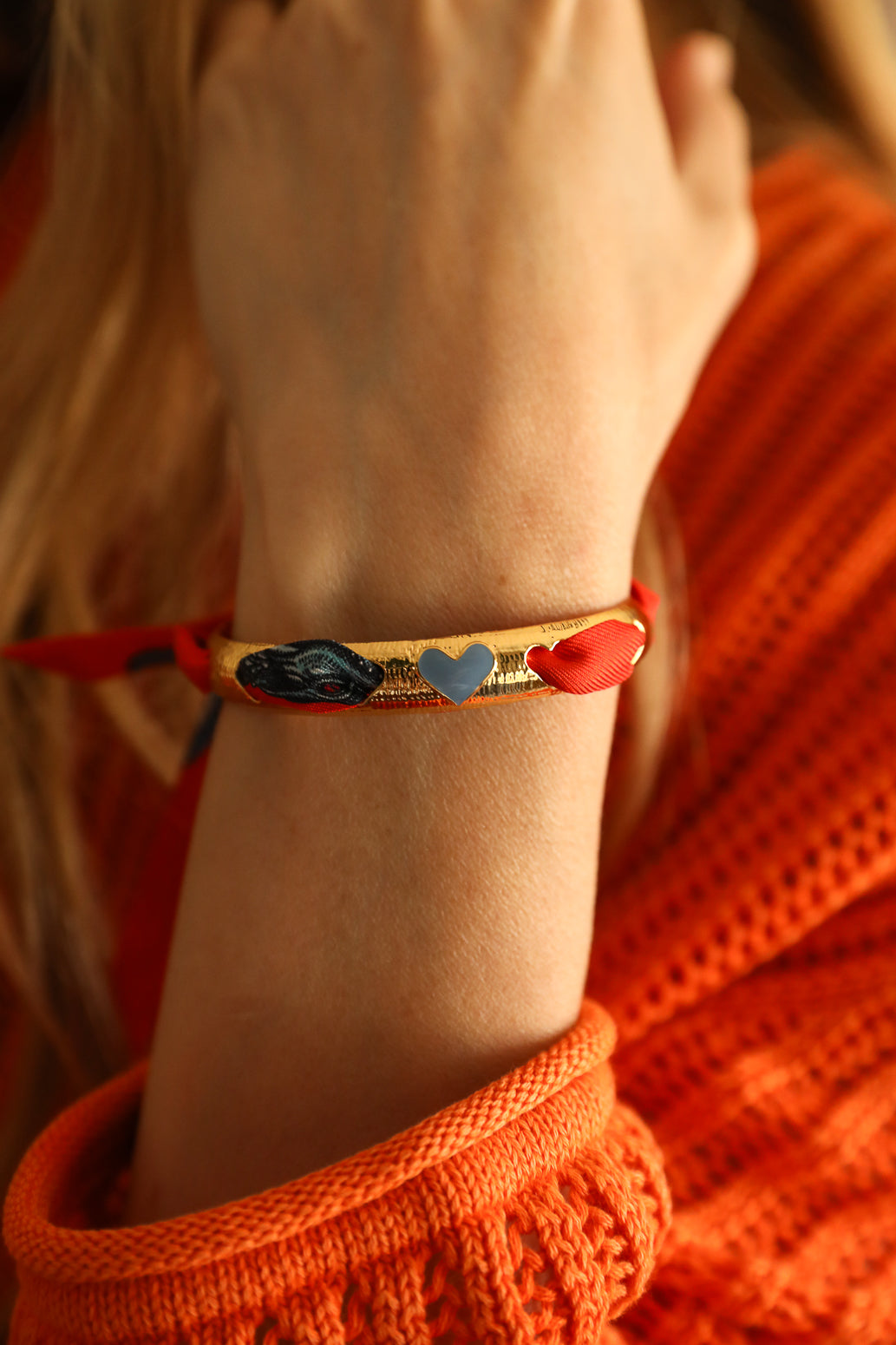 Bracelet Bam, bleu