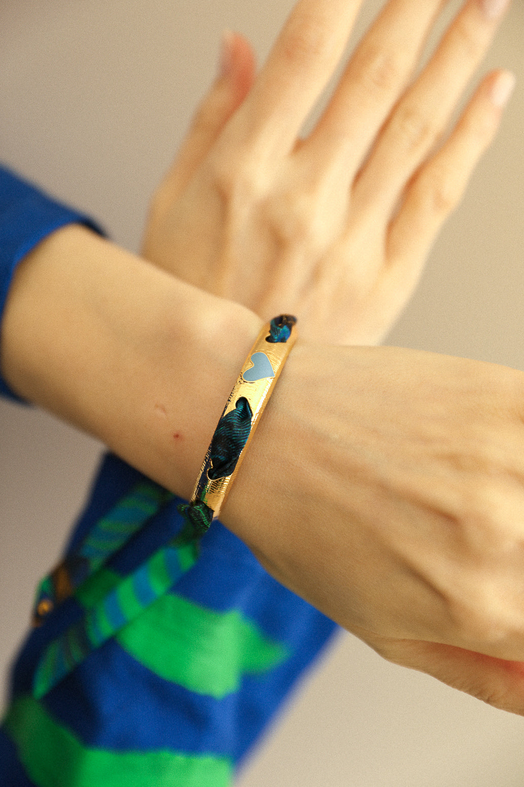 Bracelet Bam, bleu