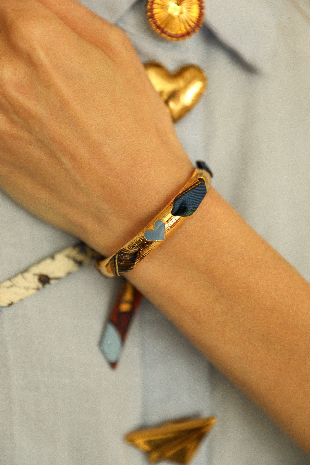 Bracelet Bam, bleu