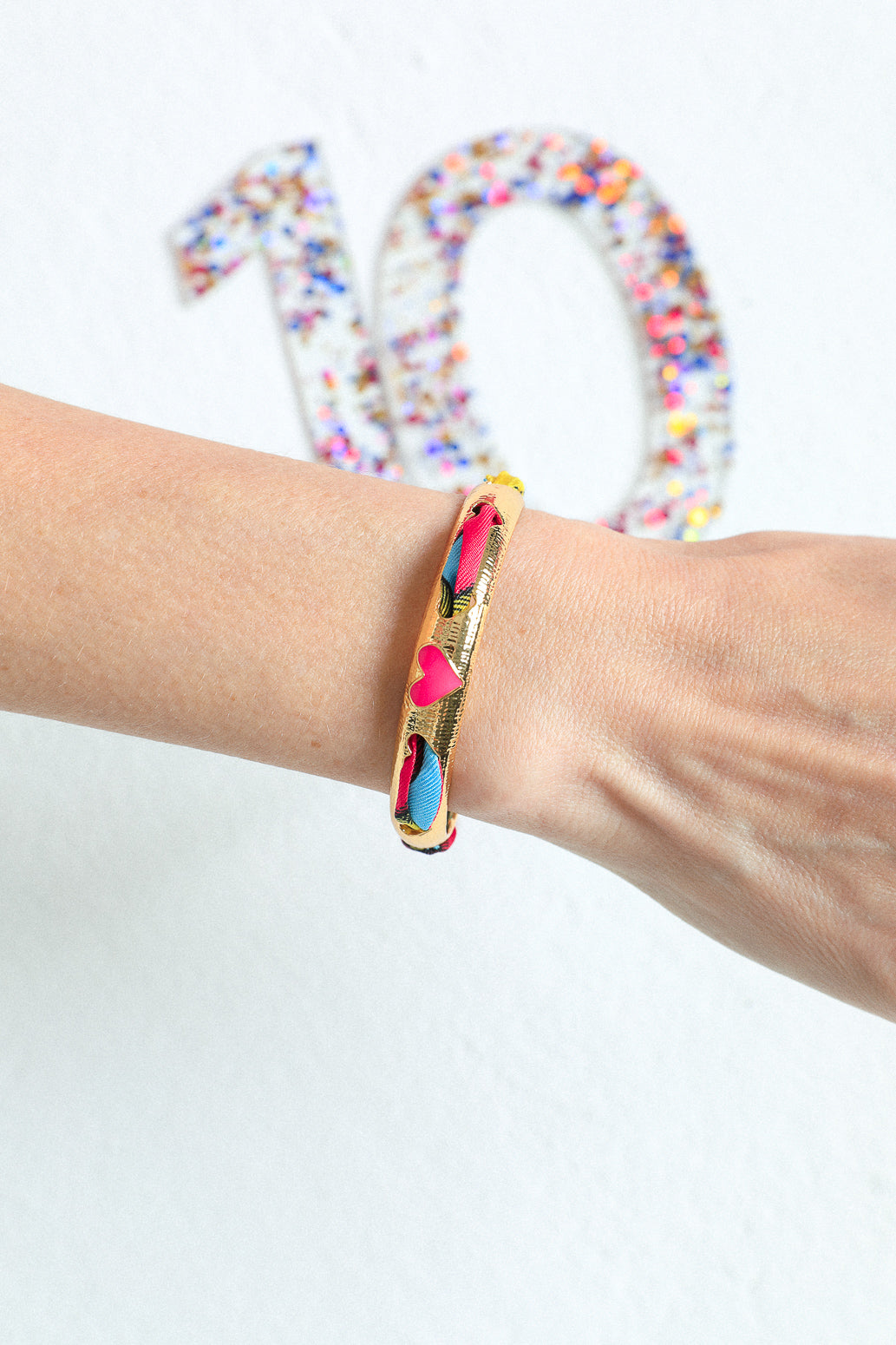 Bracelet en soie 1cm BIM Flashy