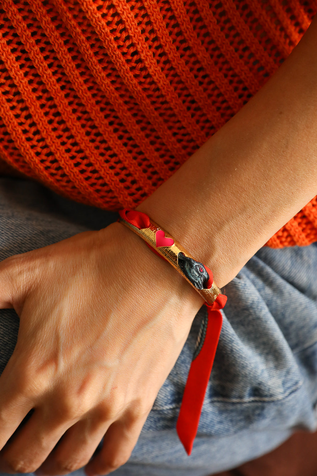 Bracelet Bam, bleu