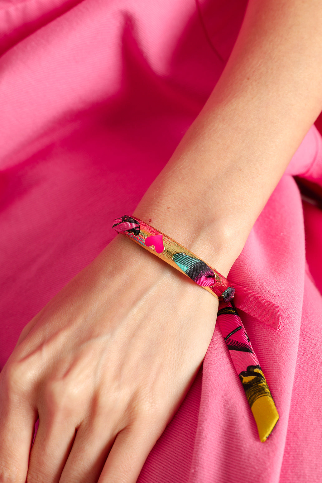 Bracelet Bam, rose