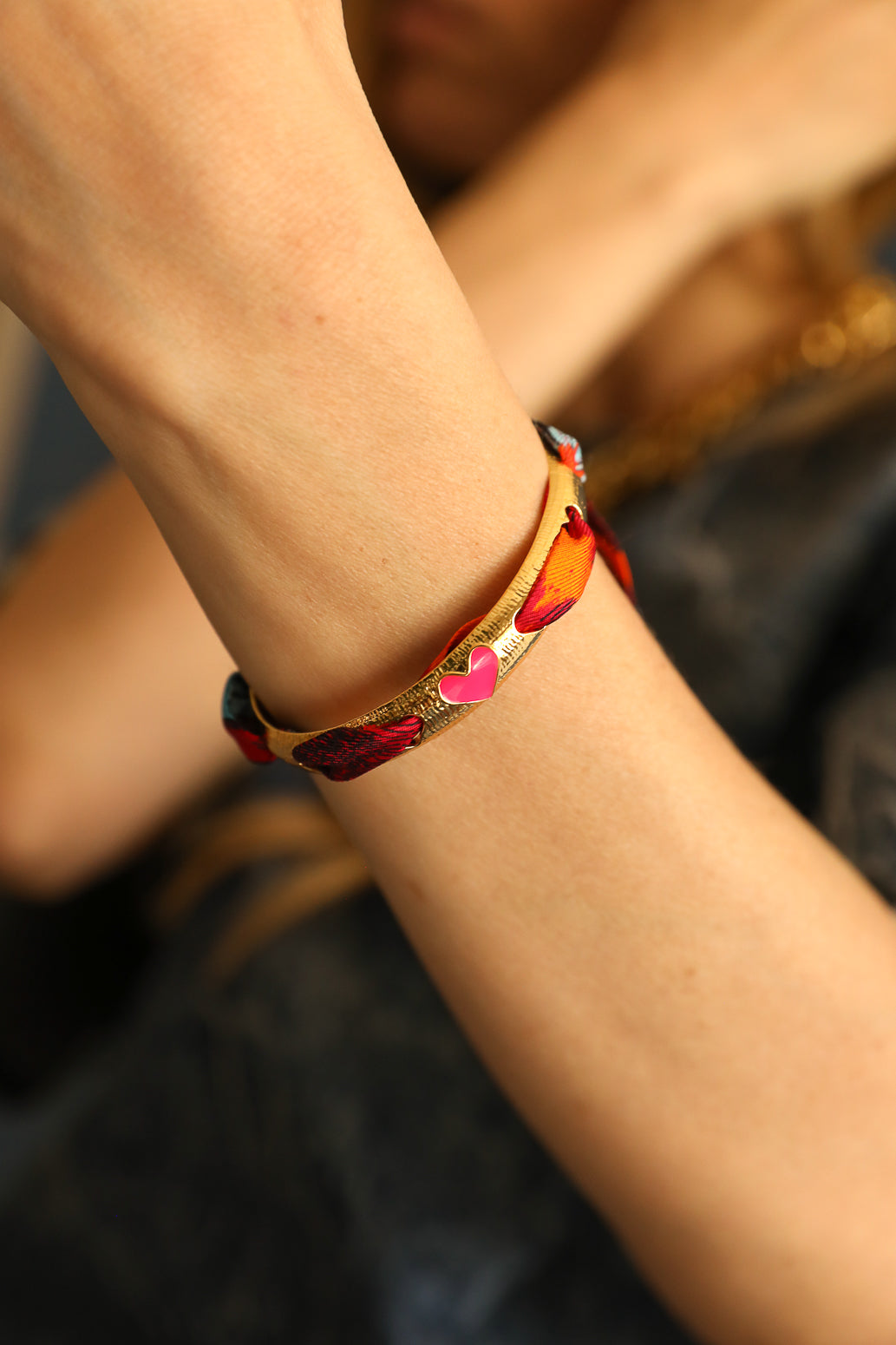 Bracelet Bam, rose