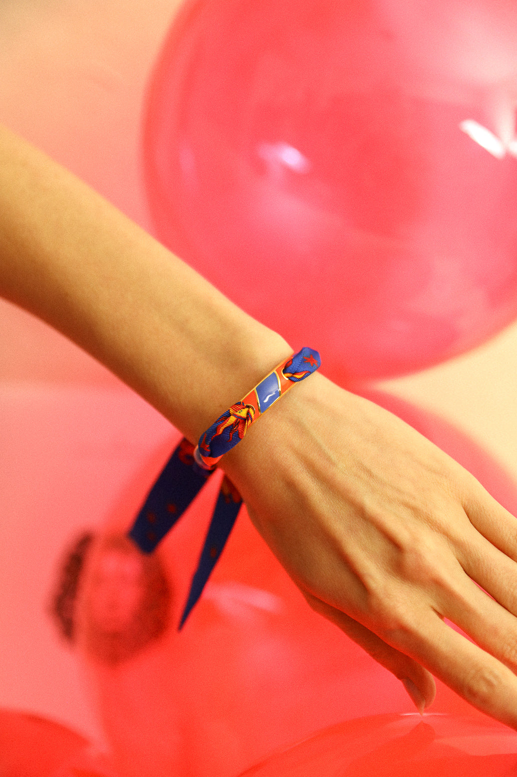 Bracelet en soie 2cm Astrologie Flashy