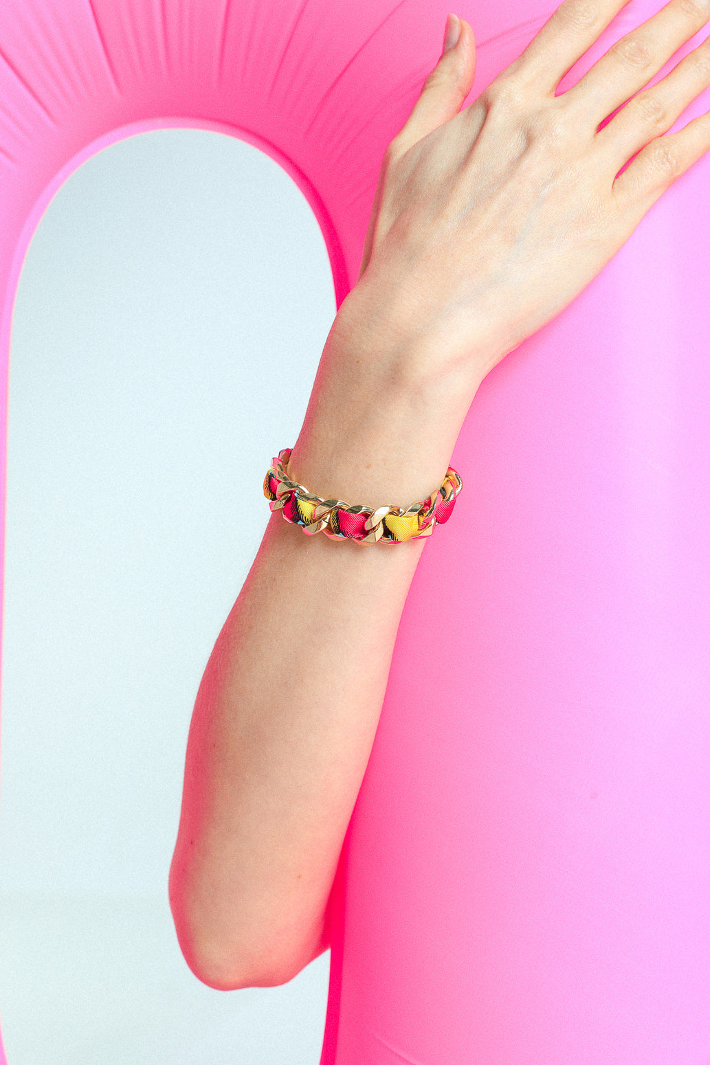 Bracelet en soie 1cm BIM Flashy
