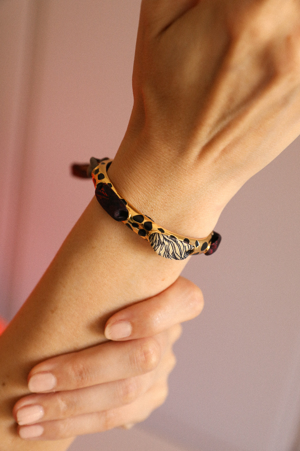 Bracelet Léopard, Or