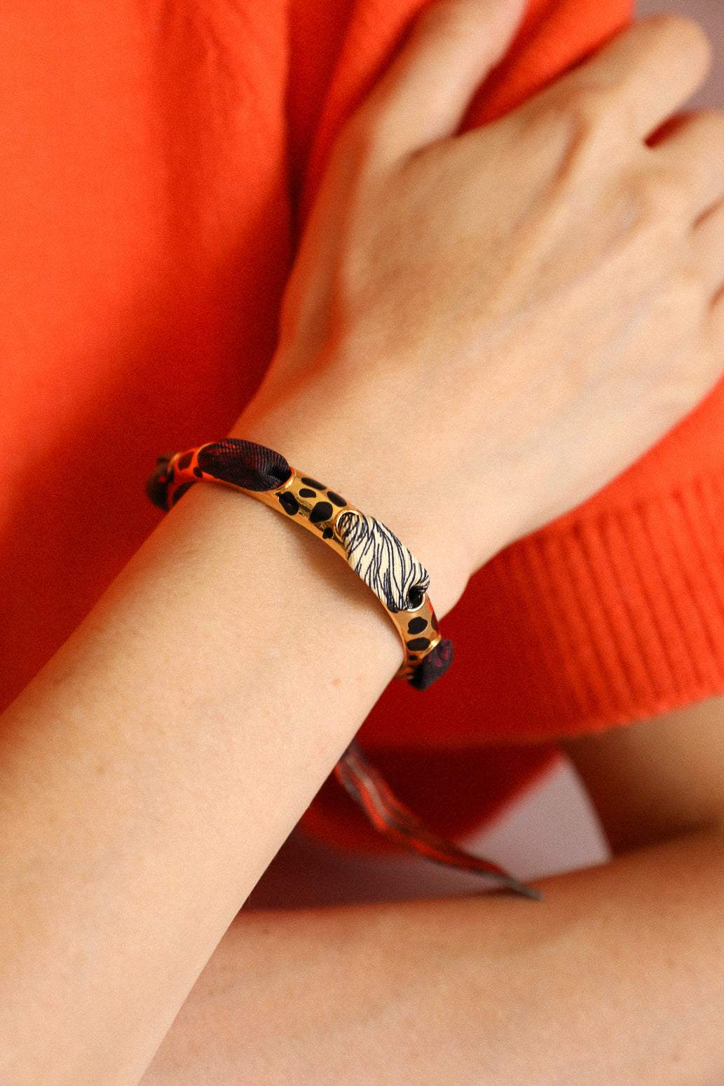 Bracelet Léopard or, Automne N°26