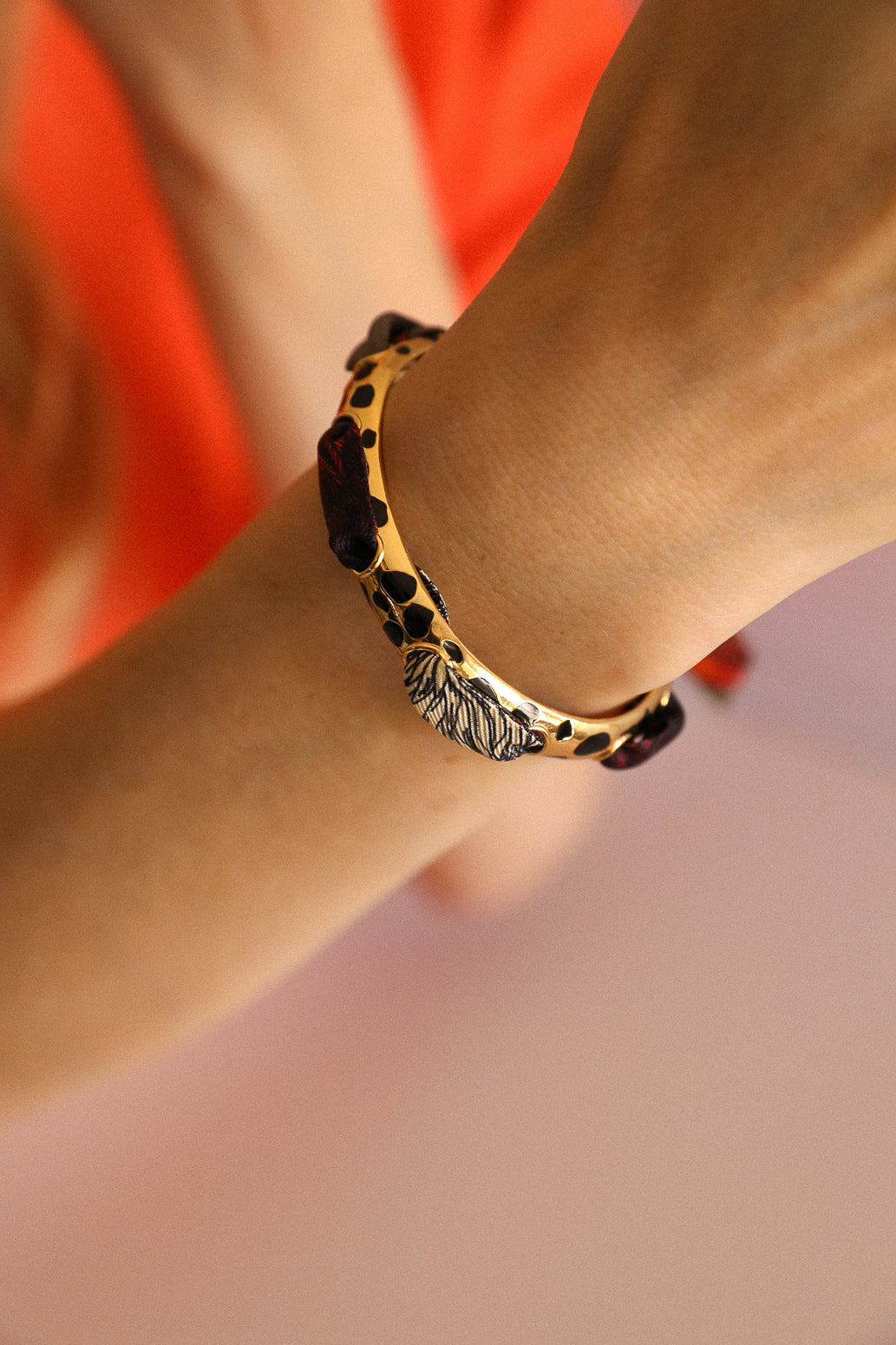 Bracelet Léopard or, Automne N°26