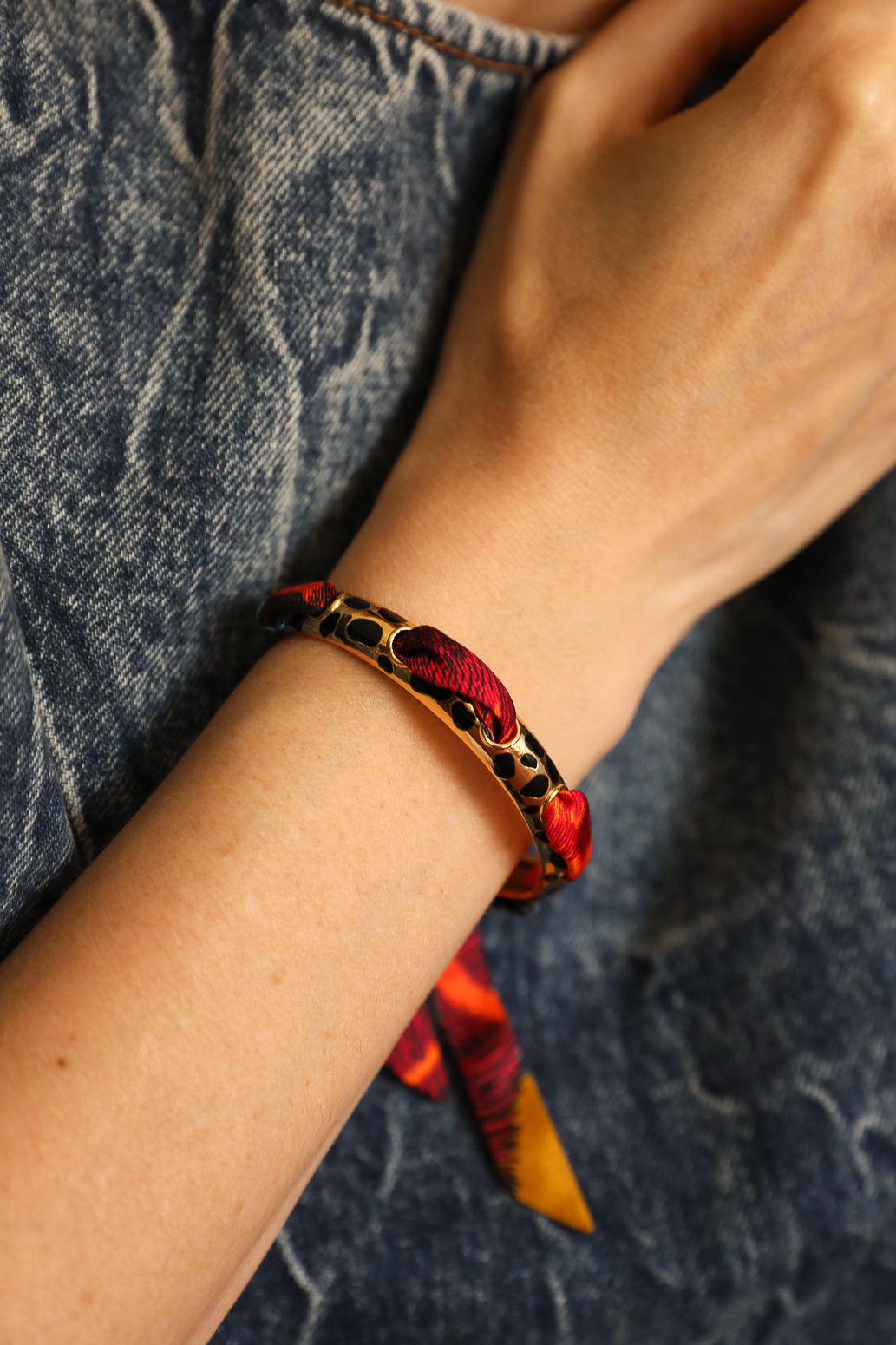 Bracelet Léopard, Or