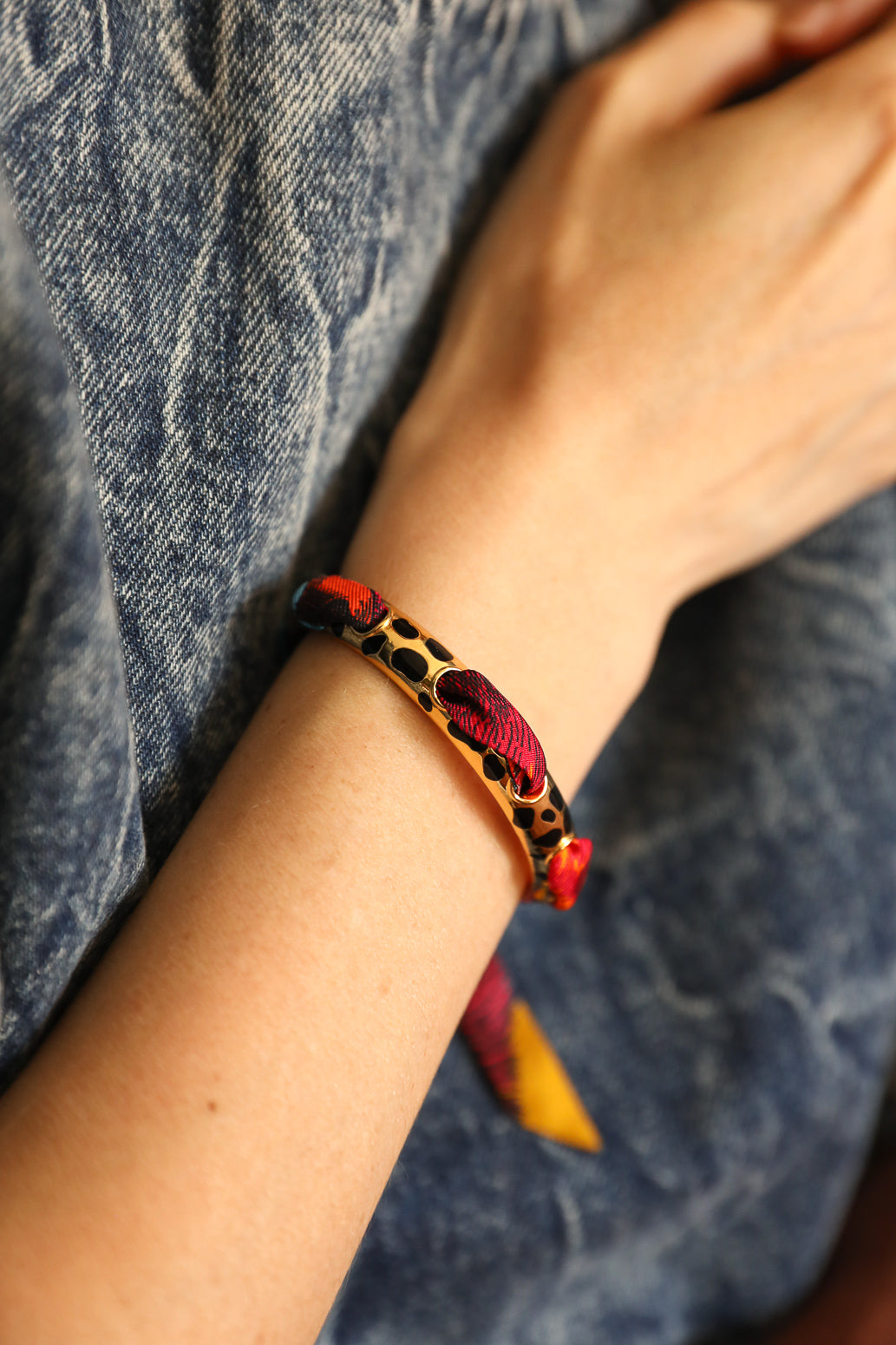Bracelet Léopard or, Automne N°26