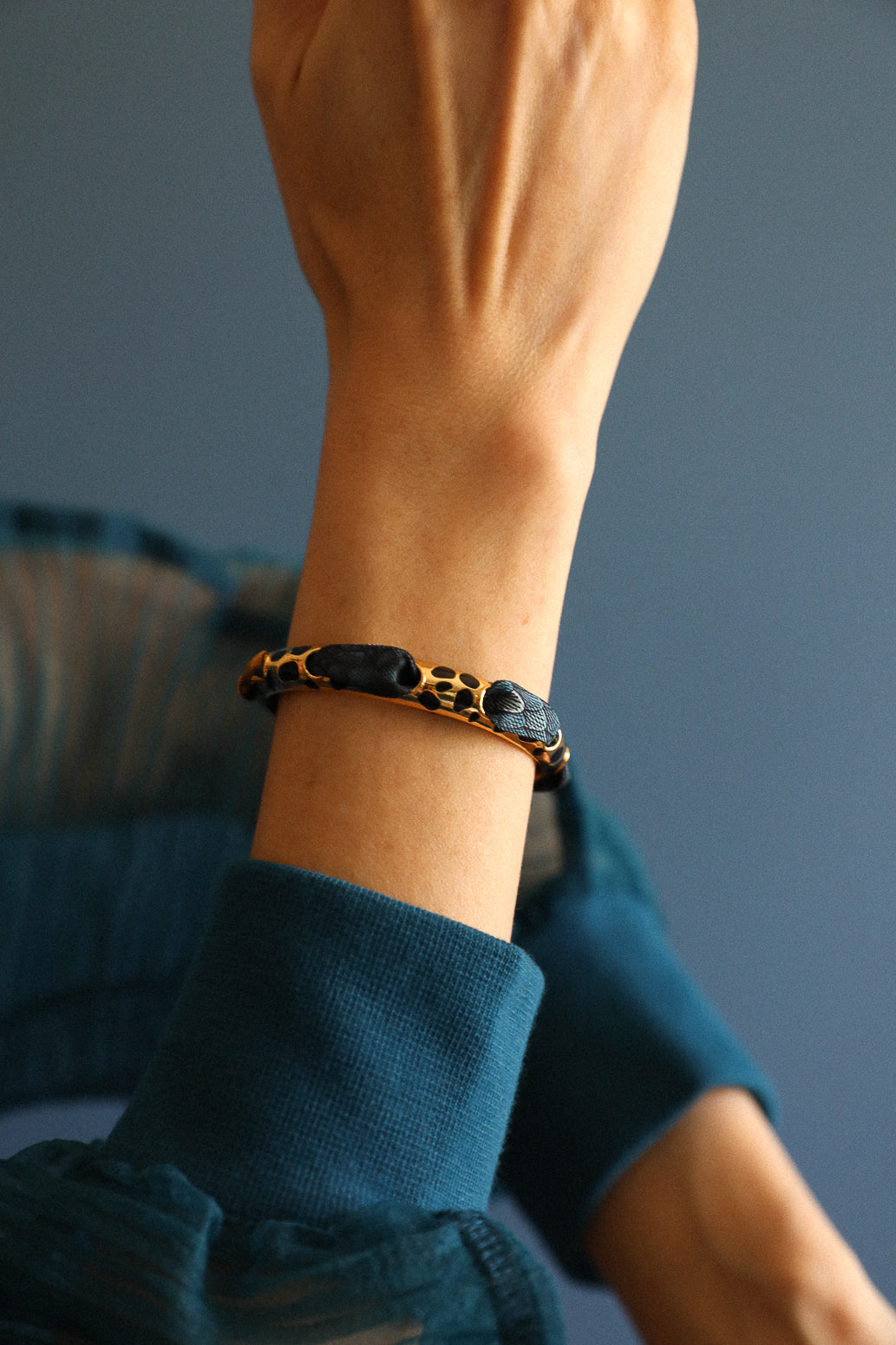 Bracelet Léopard or, Automne N°26
