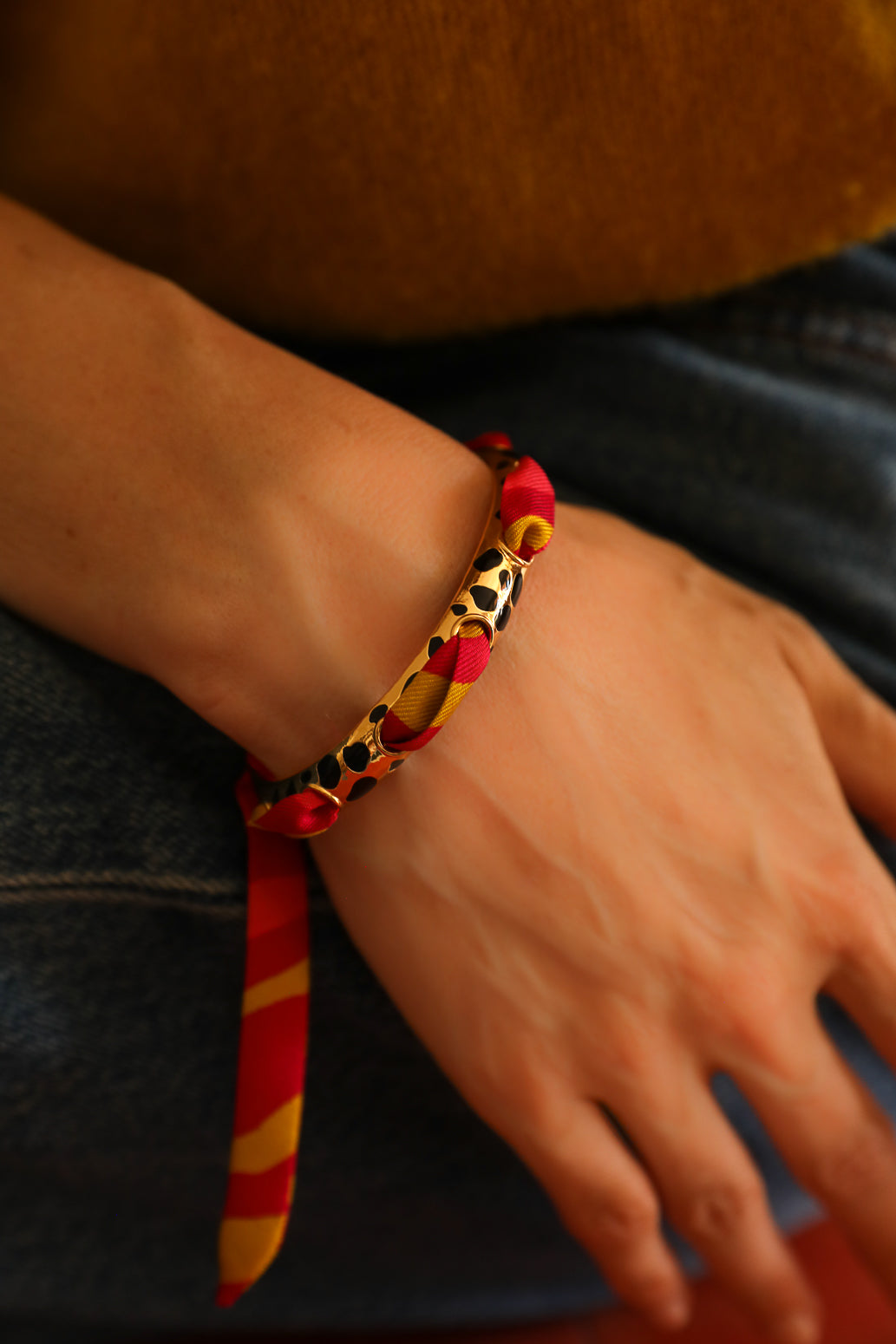 Bracelet Léopard, Or