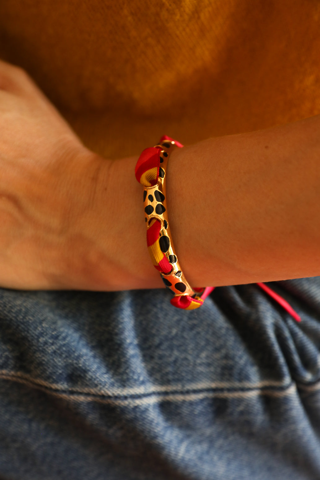 Bracelet Léopard, Or