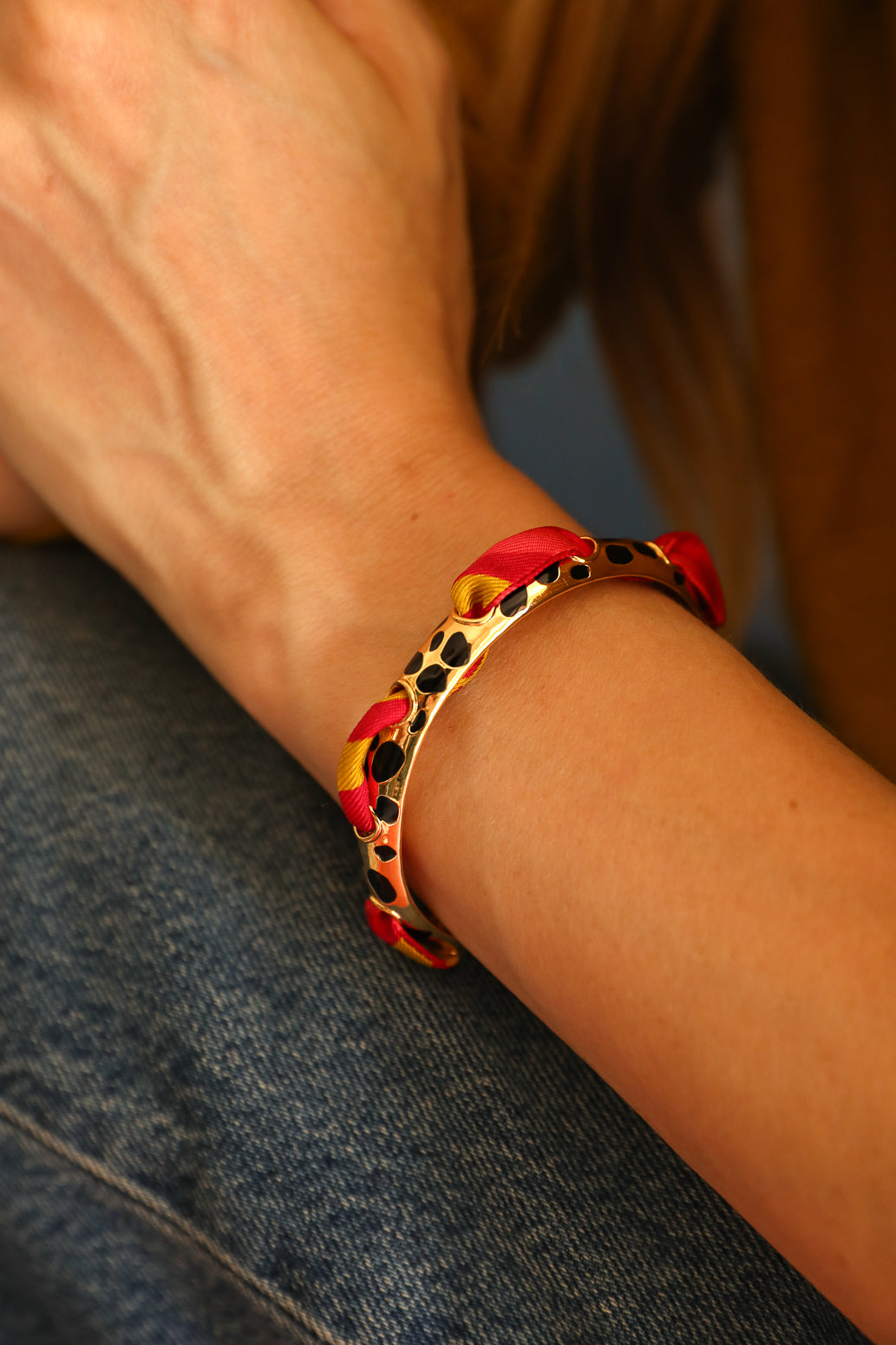 Bracelet Léopard or, Automne N°26
