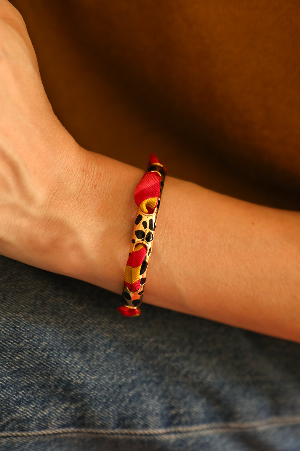 Bracelet Léopard or, Automne N°26