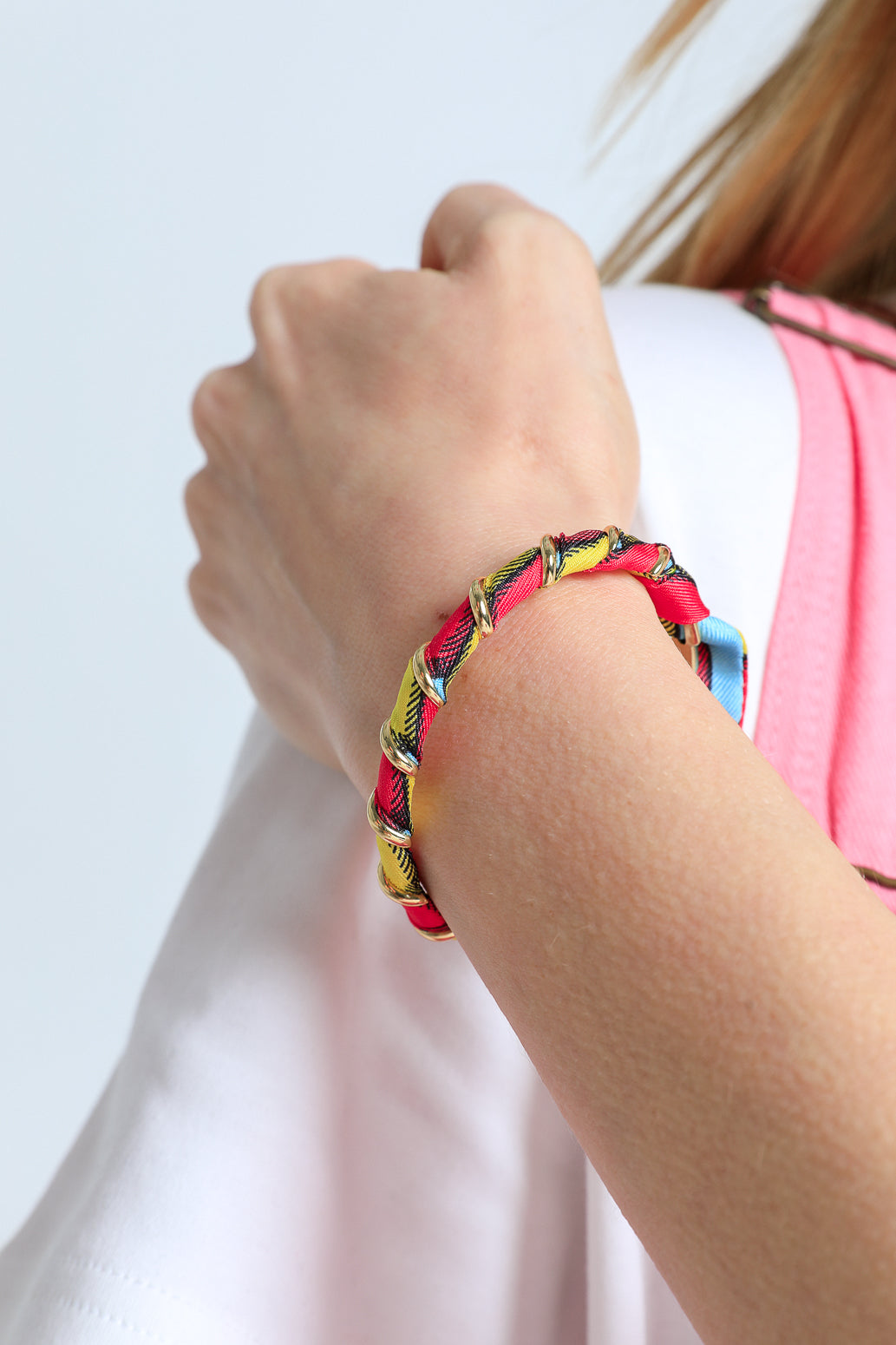 Bracelet en soie 1cm BIM Flashy