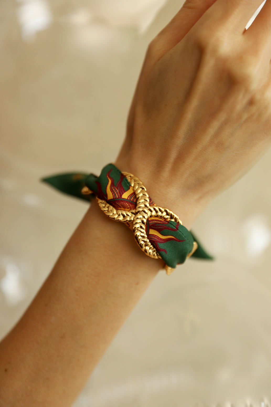 Bracelet en soie 4cm Astrologie Neutre