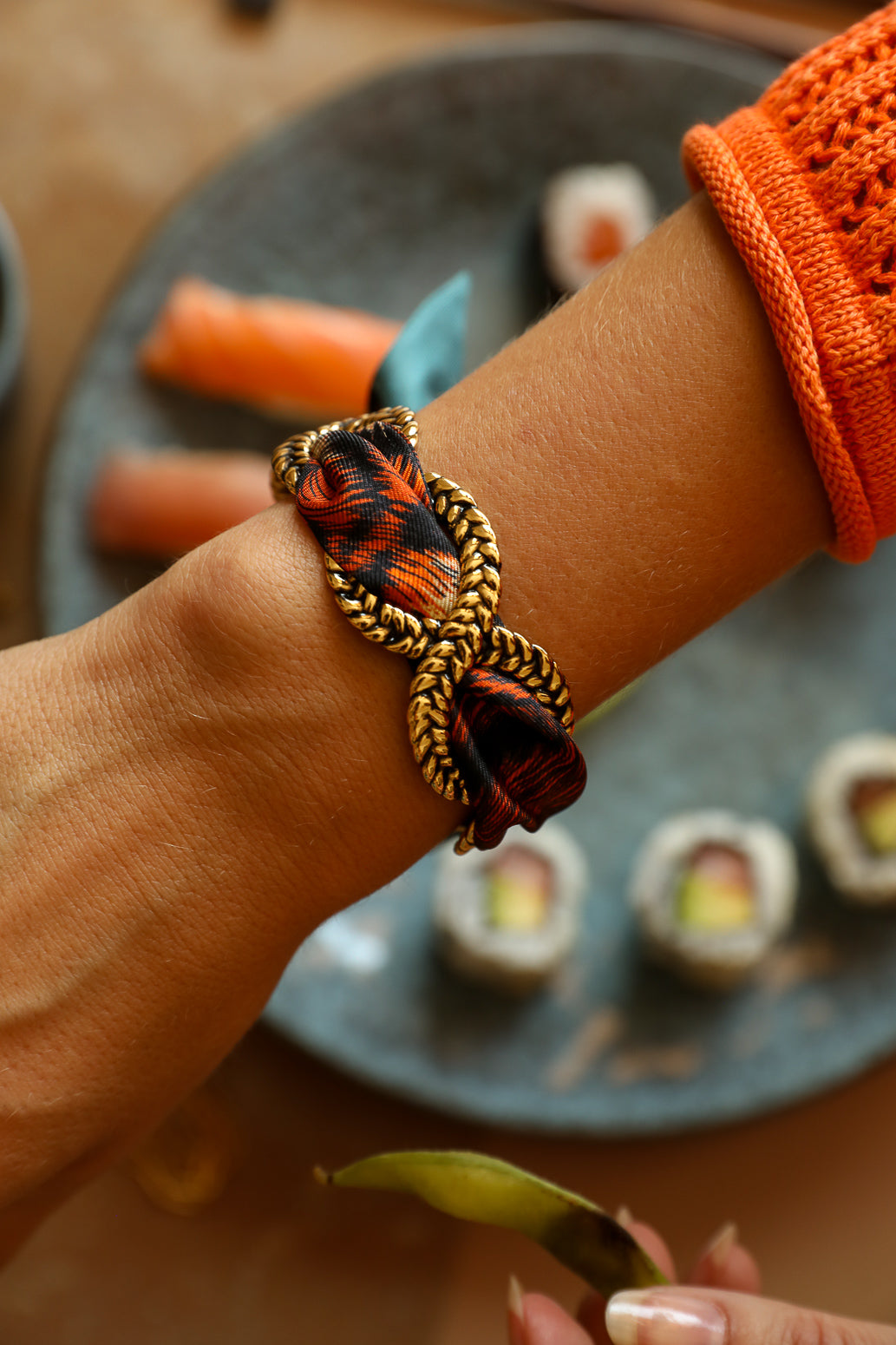 Manchette Tresse Or Vieillit, Automne N°26