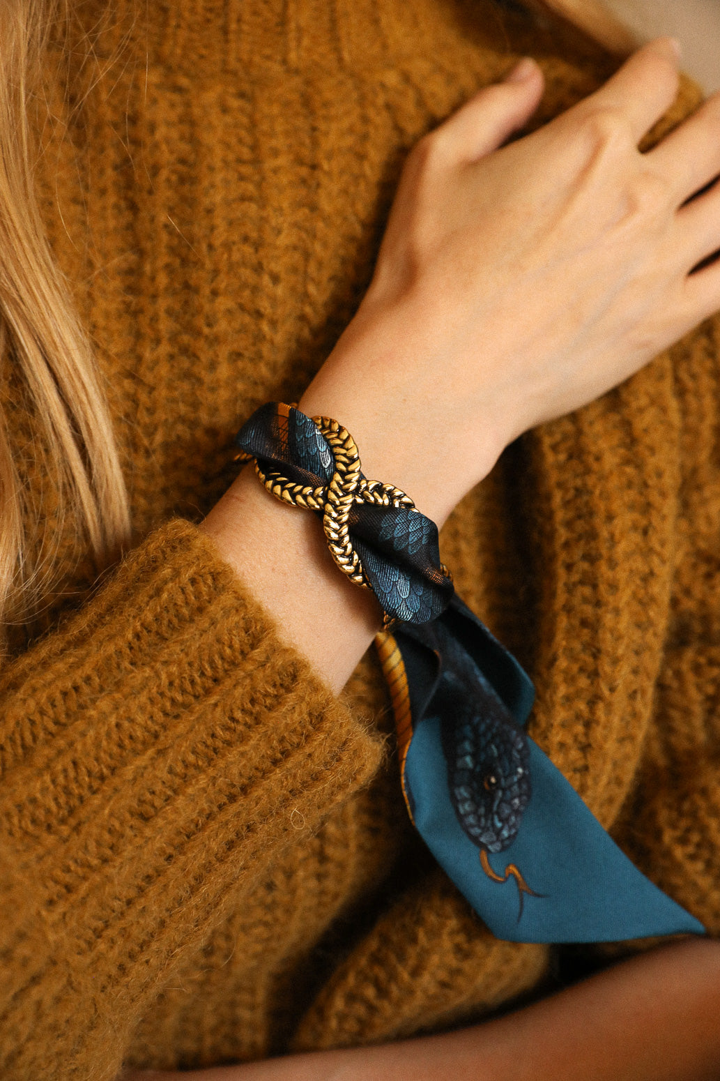 Manchette Tresse Or Vieillit, Automne N°26